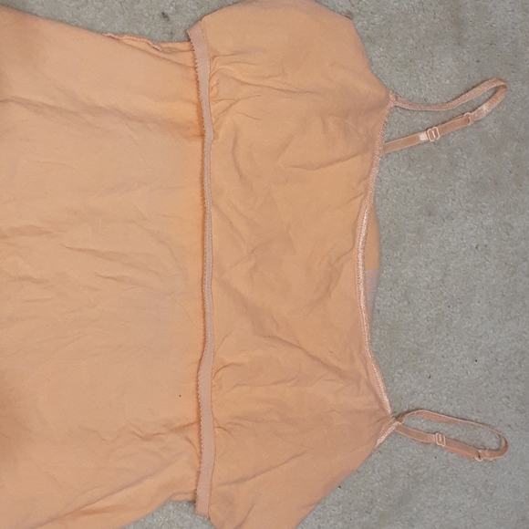 Orange-ish, salmon coloured spaghetti strap - Picture 3 of 7